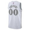 Camiseta Hombre Dallas Mavericks Personalizadas 2024-25 Nike City Edition Blanco Swingman
